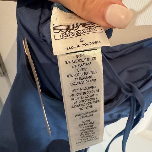 PATAGONIA Reversible Sunrise Slider One-Piece Swimsuit NWT, Small - Picture 4 of 6